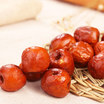 【拍一份送35g】黃驊 秋里紅脆冬棗 無(wú)核酥脆紅棗 獨(dú)立小包裝500g - 360購(gòu)物